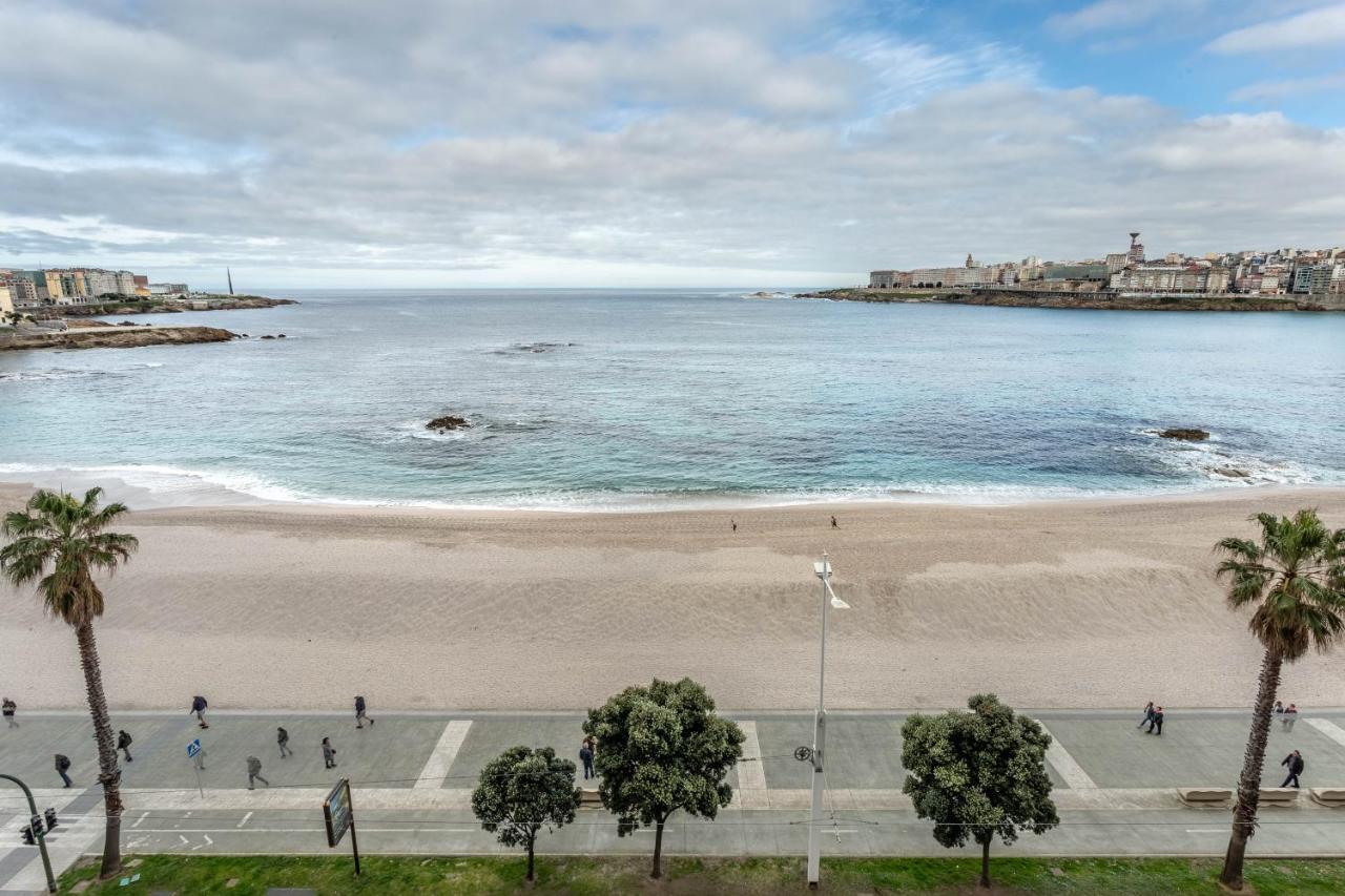 Apartamento En Primera Linea De Playa Riazor 아 코루냐 외부 사진